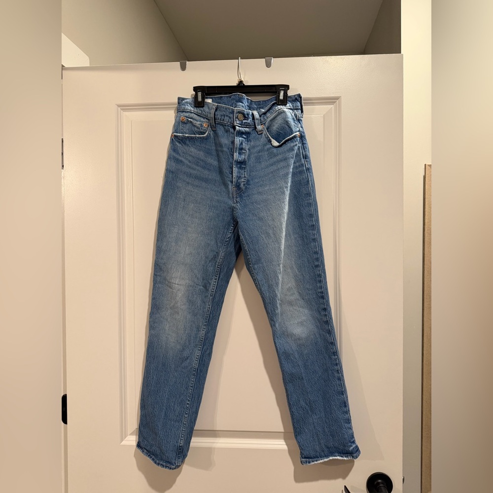 GAP Cheeky High-Rise Straight Jeans